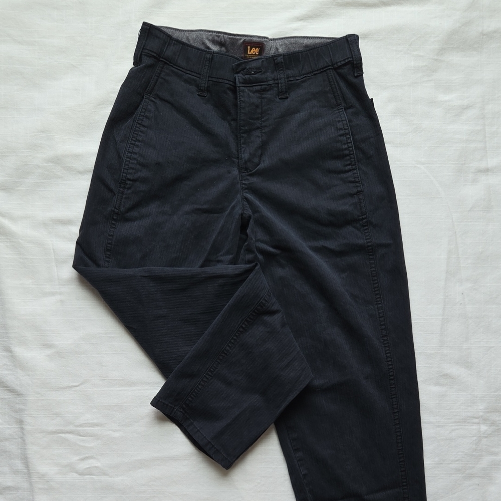 Lee Ladies Black Straightleg Pants